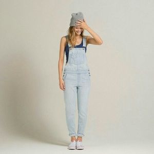 Hollister Lightwash Overalls
